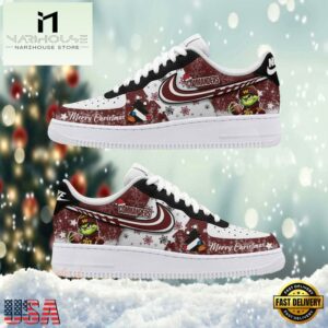 Washington Commanders Merry Christmas Air Force 1 Shoes