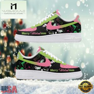 Wicked Merry Christmas Air Force 1 Shoes