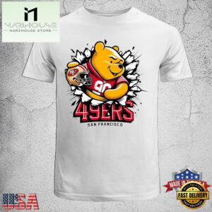Winnie the Pooh 49ers NFL Unisex T-Shirt