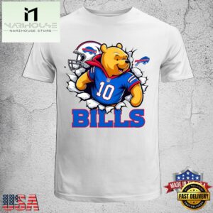 Winnie The Pooh Buffalo Bills NFL Unisex T-Shirt