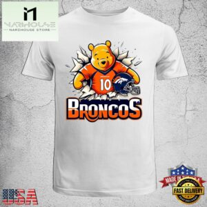 Winnie The Pooh Denver Broncos NFL Unisex T-Shirt