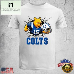 Winnie The Pooh Indianapolis Colts NFL Unisex T-Shirt
