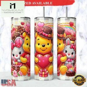 Winnie-the-Pooh Tumbler Valentines Pooh tumblers