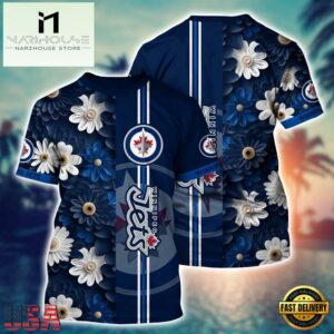 Winnipeg Jets NHL Team 3D Unisex T Shirt