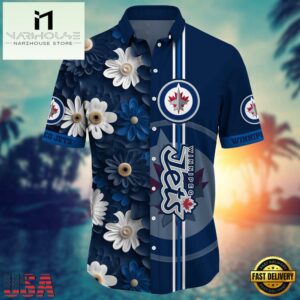 Winnipeg Jets NHL Team Hawaiian Shirt