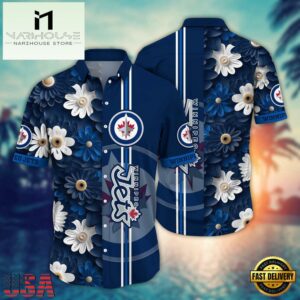 Winnipeg Jets NHL Team Hawaiian Shirt