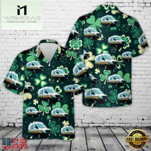 Acadian Ambulance Patrick'S Day Hawaiian Shirt