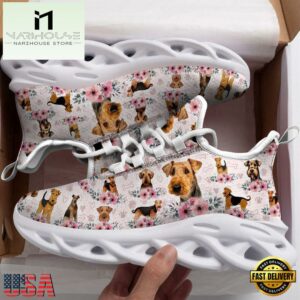 Airedale Terrier Max Soul Shoes For Men Women Dog Shoes Running