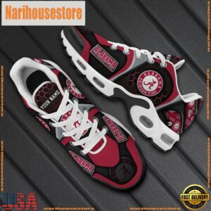 Alabama Crimson Tide Tn Shoes Personalized Your Name, Football Team Shoes