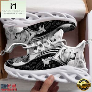 Alapaha Blue Blood Bulldog Sketch Max Soul Shoes For Men Women Dog Shoes Running