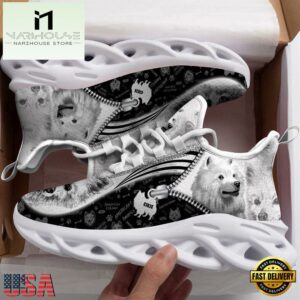 American Eskimo Sketch Max Soul Shoes For Men Women Dog Shoes Running