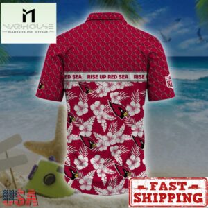 Arizona Cardinals NFL Palm Leaves Hawaiian Shirt