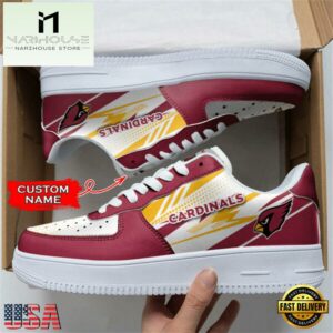 Arizona Cardinals NFL Personalized Air Force 1 Shoes