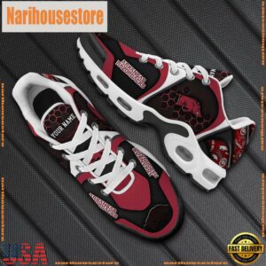 Arkansas Razorbacks Tn Shoes Personalized Your Name, Football Team Shoes