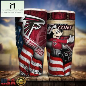 Atlanta Falcons NFL Mickey Mouse Disney Tumbler