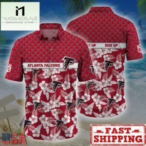 Atlanta Falcons NFL Palm Leaves Hawaiian Shirt