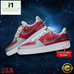 Atlanta Falcons NFL Personalized Air Force Sneaker
