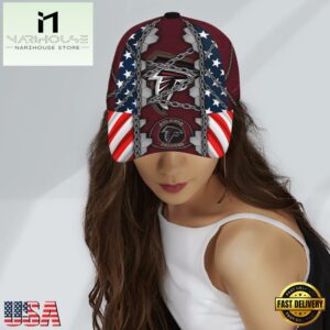 NFL Atlanta Falcons Team Baseball Cap For Fans , Designer Baseball Caps 6 Atlanta Falcons NFL Team Baseball Cap For Fans