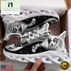 Australian Cattle Dog Sketch Max Soul Shoes For Men Women Dog Shoes Running