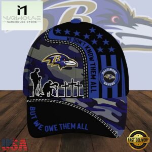 Baltimore Ravens Memorial Day NFL Team Baseball Cap