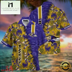 Baltimore Ravens NFL Football Summer Hawaiian Shirt