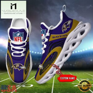 Baltimore Ravens NFL Limited New Design Max Soul Shoes