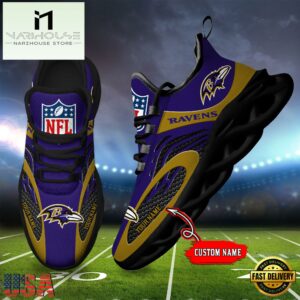 Baltimore Ravens NFL Limited New Design Max Soul Shoes