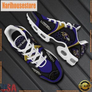 Baltimore Ravens Tn Shoes Personalized Your Name, Football Team Shoes