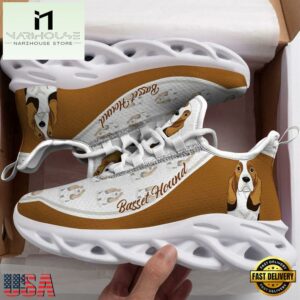 Basset Hound Max Soul Shoes For Men Women Dog Shoes Running
