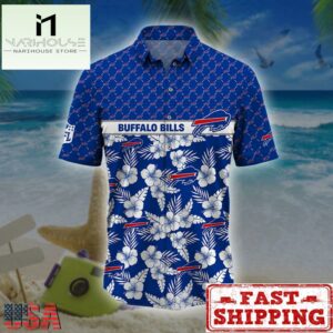 Buffalo Bills NFL Palm Leaves Hawaiian Shirt