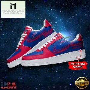 Buffalo Bills NFL Personalized Air Force Sneaker