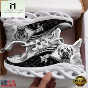 Bullmastiff Sketch Max Soul Shoes For Men Women Dog Shoes Running