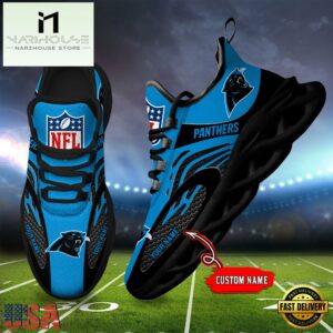 Carolina Panthers NFL Limited New Design Max Soul Shoes