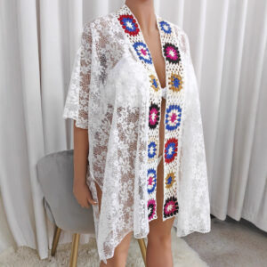 Alternative view of European And American Ladies Beach Cover-up Color