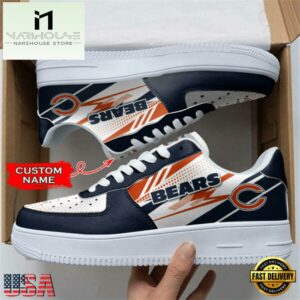 Chicago Bears NFL Personalized Air Force 1 Shoes