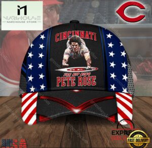 Cincincati Reds The Hit King Pete Rose Classic Cap