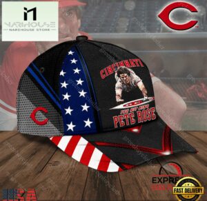 Cincincati Reds The Hit King Pete Rose Classic Cap