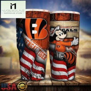 Cincinnati Bengals NFL Mickey Mouse Disney Tumbler