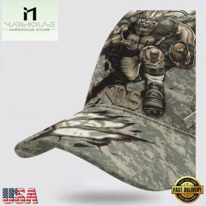 Custom Name And Number NFL Saints Camo Mascot New Design Baseball Cap 11 Custom Name And Number NFL Saints Camo Mascot Classic Baseball Cap