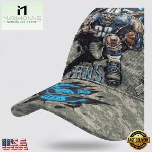 Custom Name And Number NFL Titans Camo Mascot New Design Baseball Cap 11 Custom Name And Number NFL Titans Camo Mascot Classic Baseball Cap
