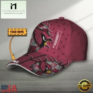Custom Name Arizona Cardinals Classic Baseball Cap