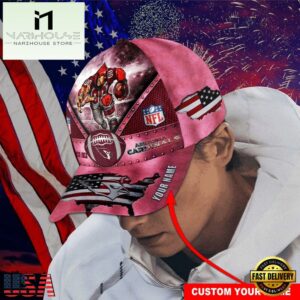 Custom Name Arizona Cardinals NFL Super Bowl LIX Baseball Cap