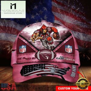 Custom Name Arizona Cardinals NFL Super Bowl LIX Baseball Cap