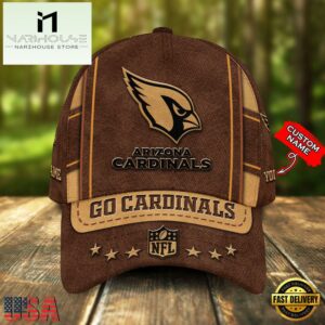 Custom Name Arizona Cardinals Nfl Team Sport Baseball Cap