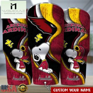 Custom Name Arizona Cardinals NFLSport Team Tumbler