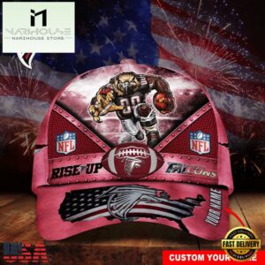 Custom Name Atlanta Falcons NFL Super Bowl LIX Baseball Cap
