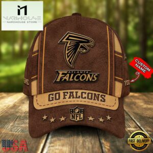 Custom Name Atlanta Falcons Nfl Team Sport Baseball Cap