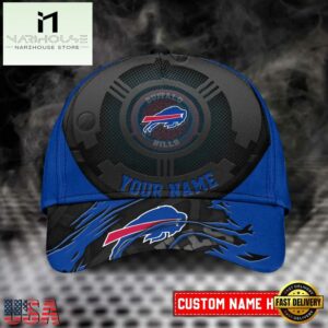 Custom Name Buffalo Bills NFL Classic Baseball Cap