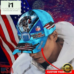 Custom Name Carolina Panthers NFL Super Bowl LIX Baseball Cap