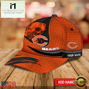 Custom Name Chicago Bears NFL Classic Baseball Cap